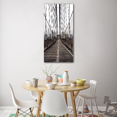 Print on acrylic glass Brookli�ski bridge