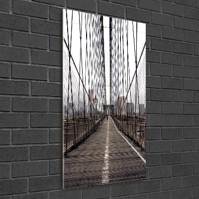 Print on acrylic glass Brookli�ski bridge