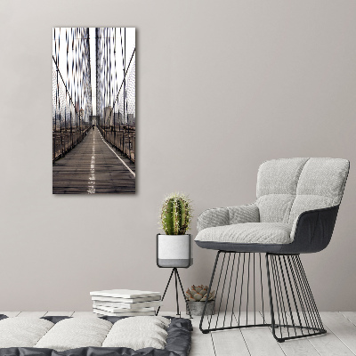 Print on acrylic glass Brookli�ski bridge