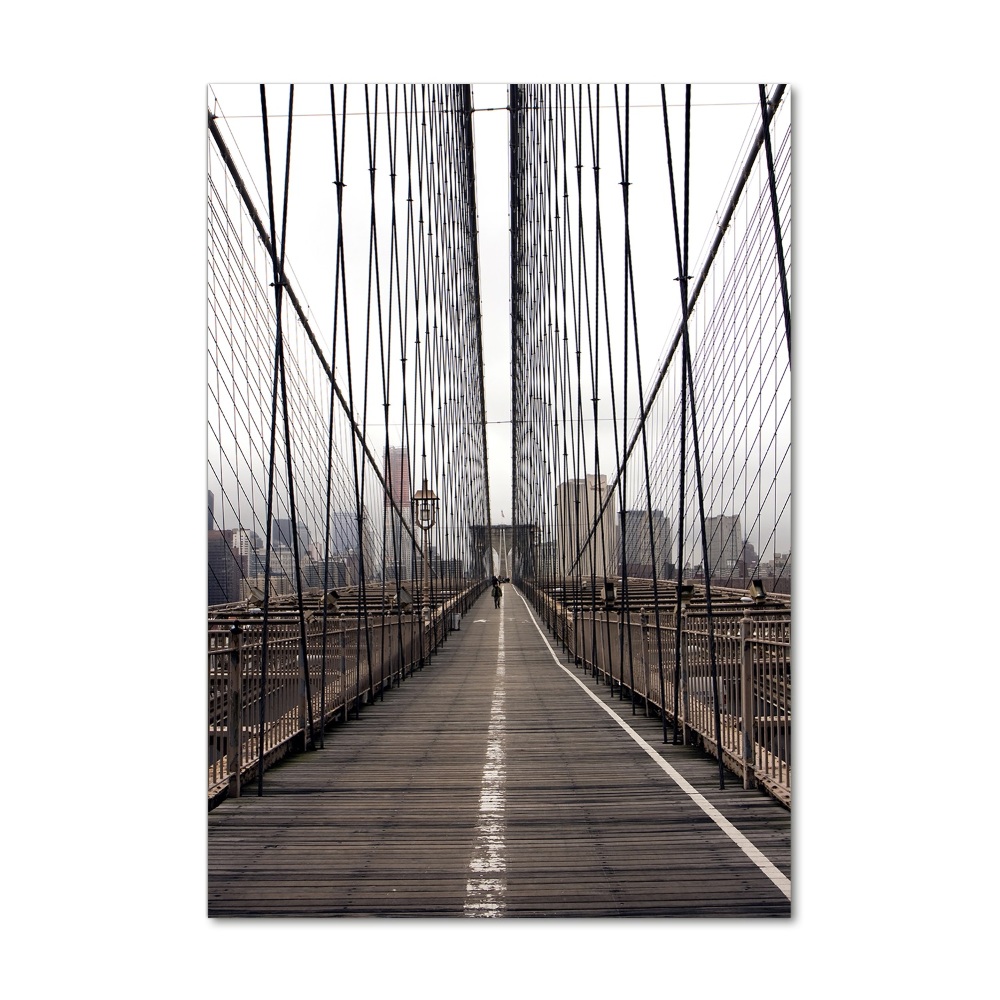 Print on acrylic glass Brookli�ski bridge