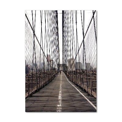 Print on acrylic glass Brookli�ski bridge