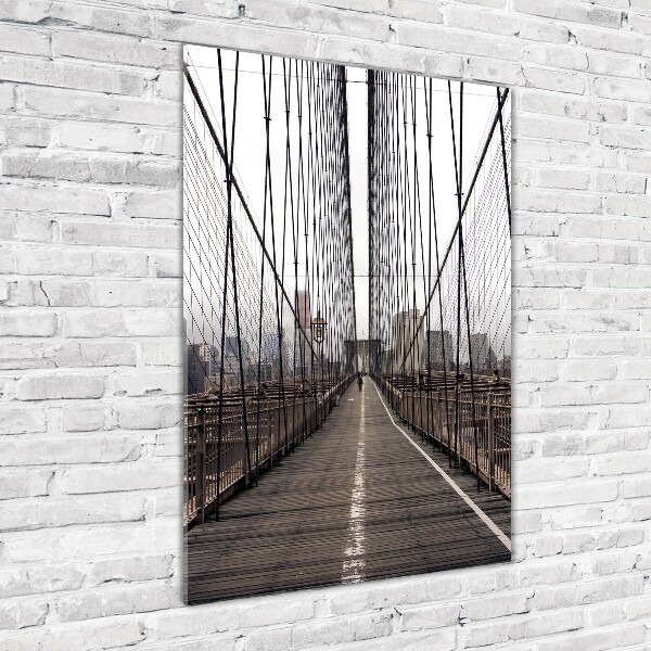 Print on acrylic glass Brookli�ski bridge