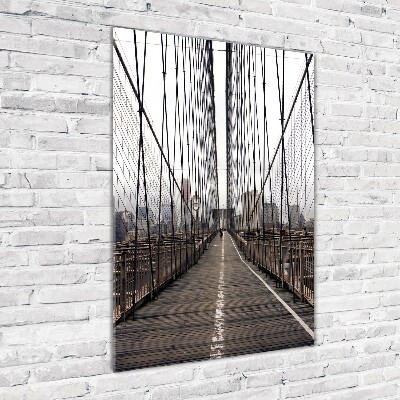 Print on acrylic glass Brookli�ski bridge