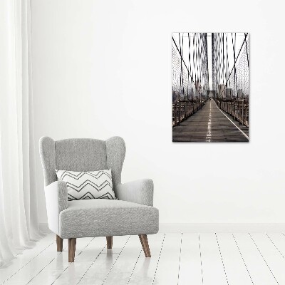 Print on acrylic glass Brookli�ski bridge