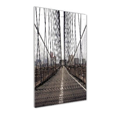 Print on acrylic glass Brookli�ski bridge