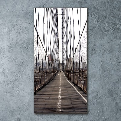 Print on acrylic glass Brookli�ski bridge