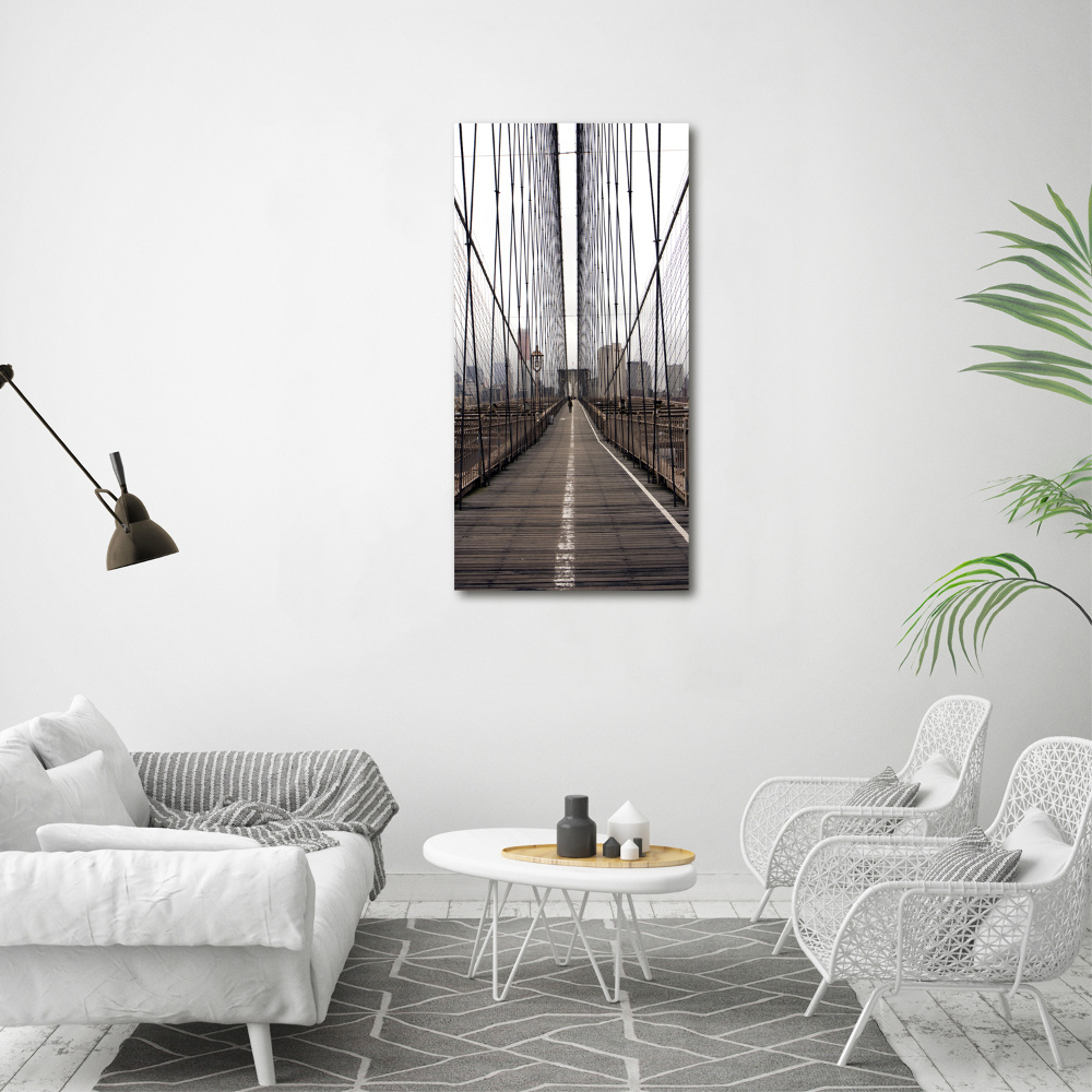 Print on acrylic glass Brookli�ski bridge