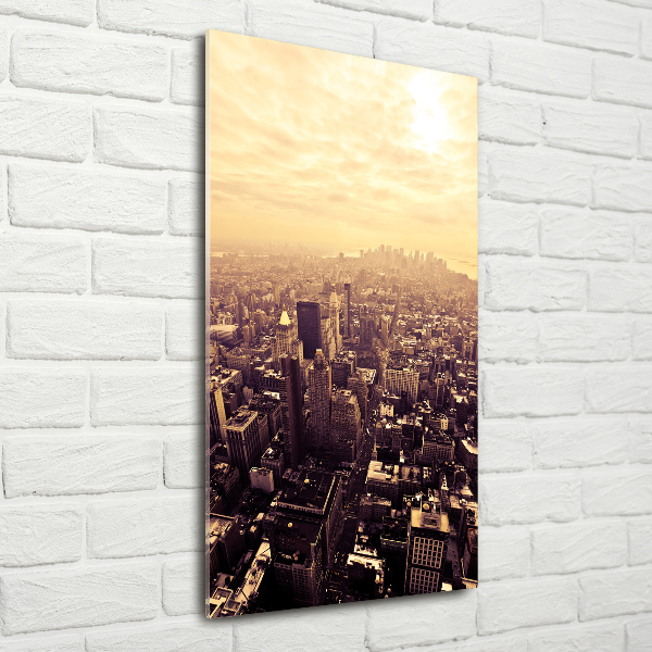 Acrylic print Manhattan New York