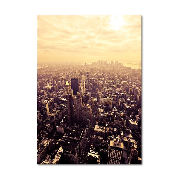 Acrylic print Manhattan New York