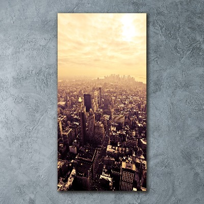 Acrylic print Manhattan New York