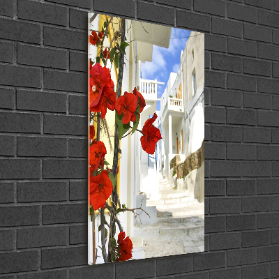 Print on acrylic glass Mykonos Greece