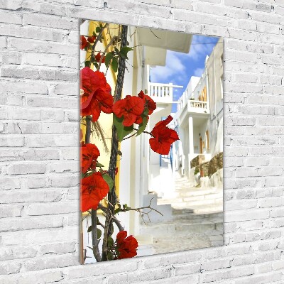 Print on acrylic glass Mykonos Greece