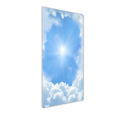 Acrylic wall art Clouds in the sky