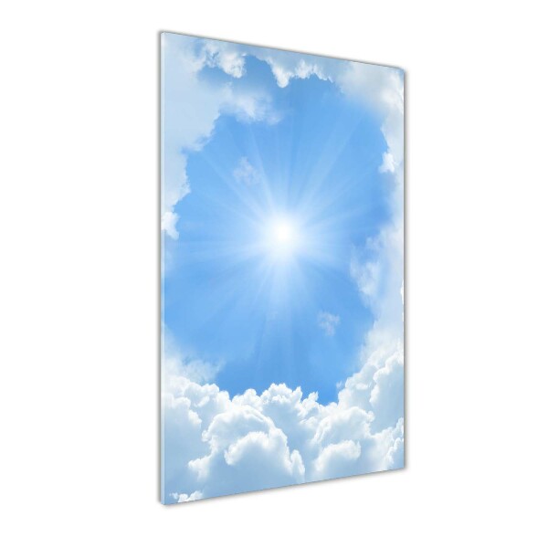 Acrylic wall art Clouds in the sky