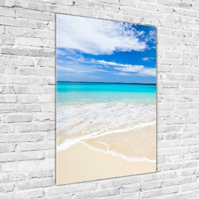 Acrylic print Tropical beach