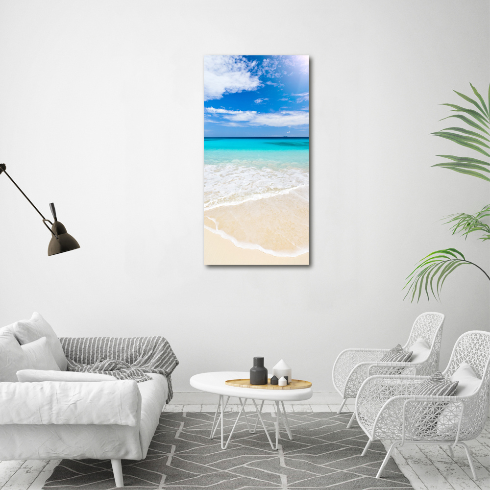 Acrylic print Tropical beach