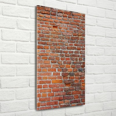 Acrylic print Brick wall