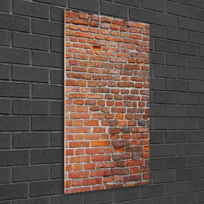 Acrylic print Brick wall