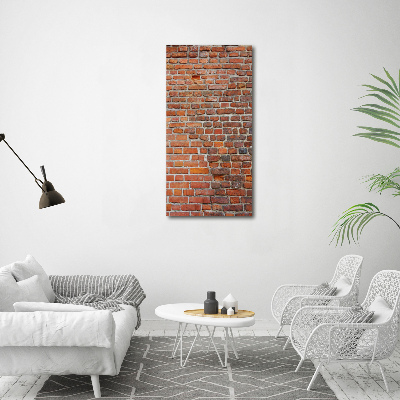 Acrylic print Brick wall