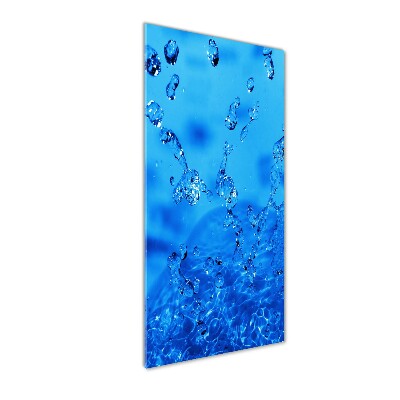 Print on acrylic glass Drops of water