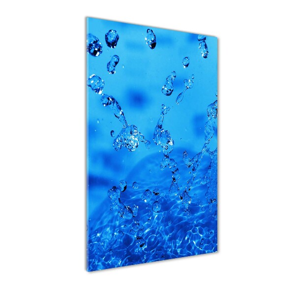 Print on acrylic glass Drops of water