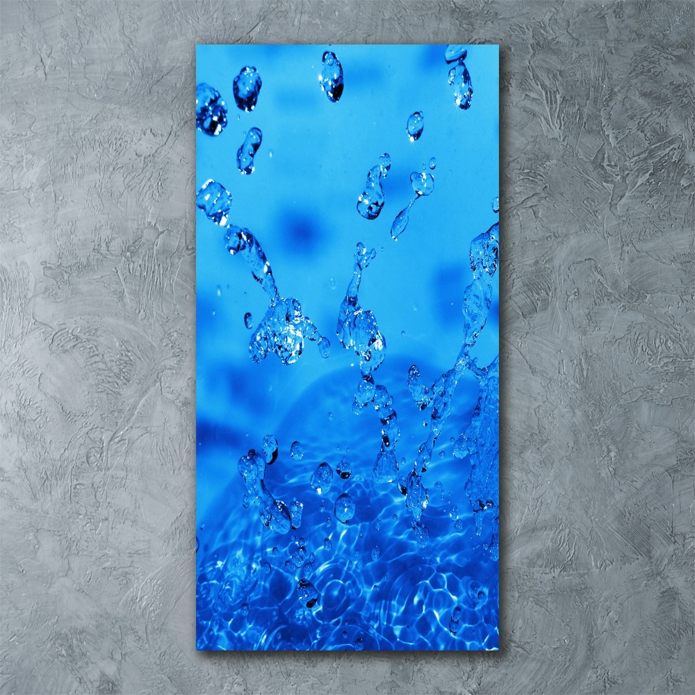 Print on acrylic glass Drops of water