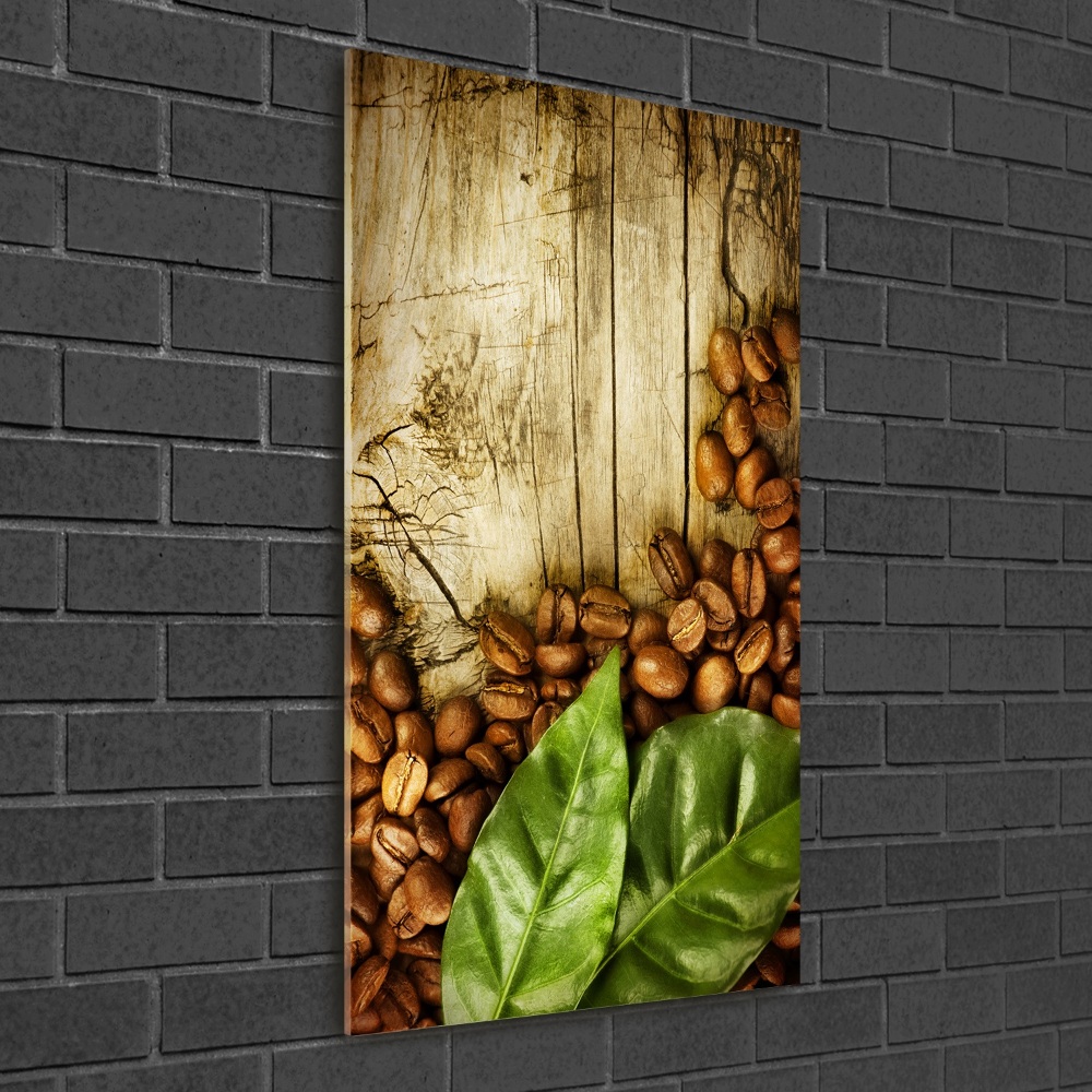 Wall art acrylic Coffee beans