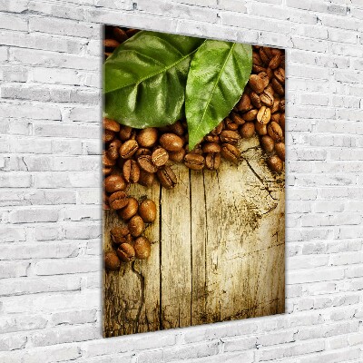 Wall art acrylic Coffee beans