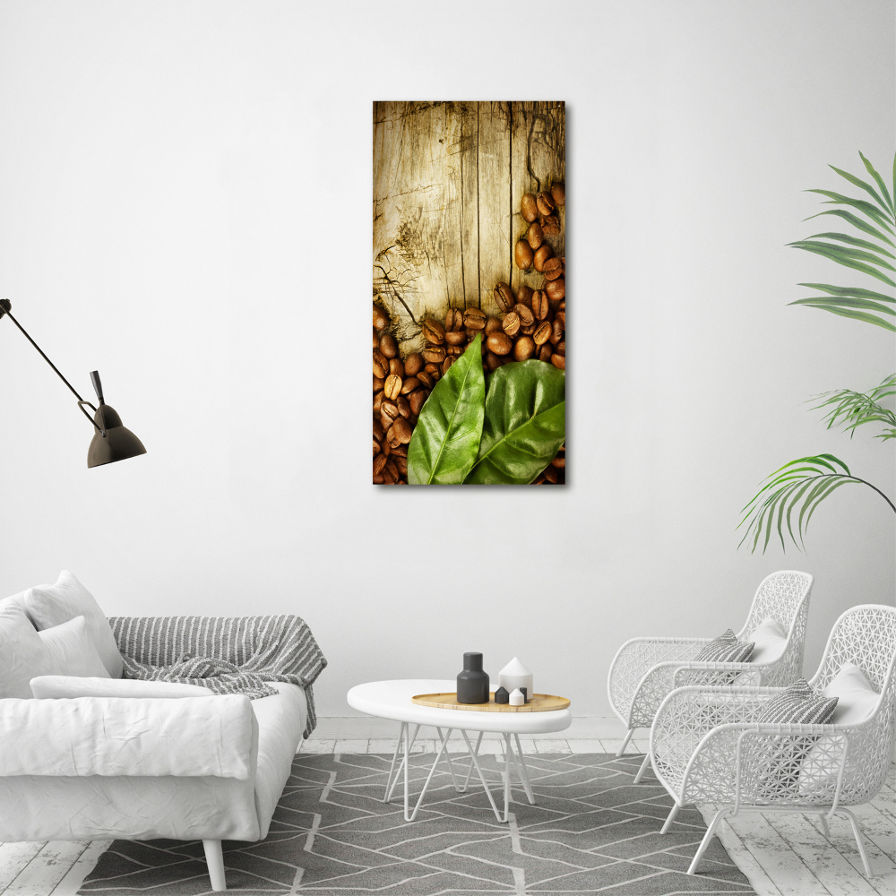 Wall art acrylic Coffee beans