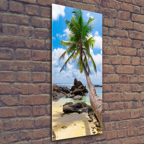 Print on acrylic Tropical beach