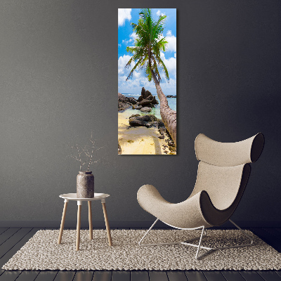 Print on acrylic Tropical beach