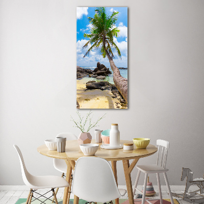 Print on acrylic Tropical beach