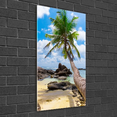 Print on acrylic Tropical beach