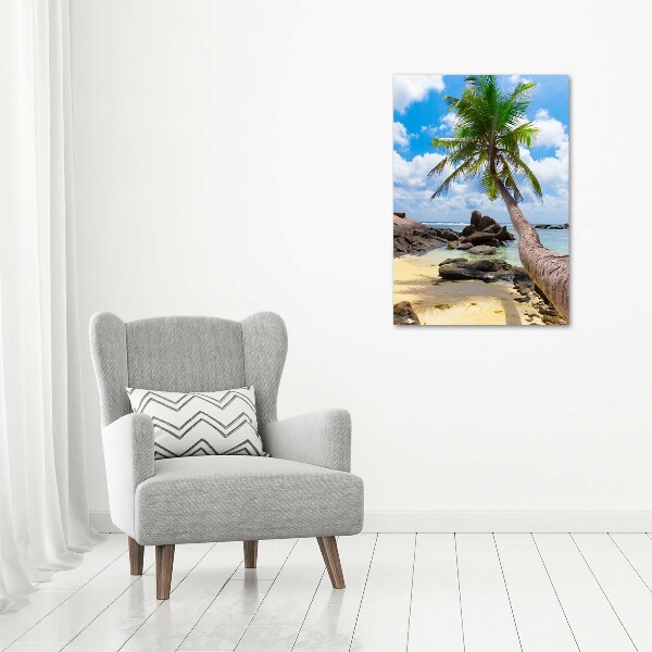 Print on acrylic Tropical beach