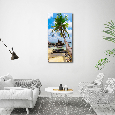 Print on acrylic Tropical beach