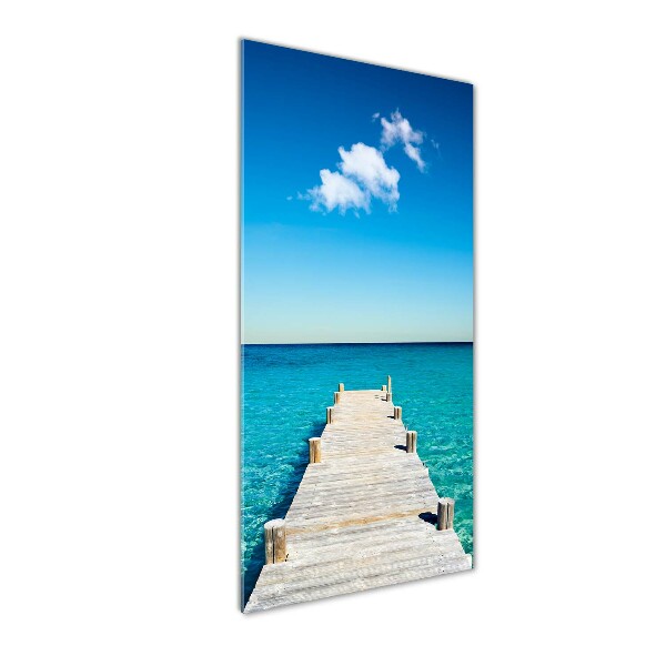 Print on acrylic Wooden pier