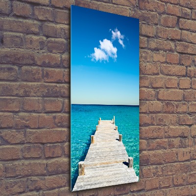 Print on acrylic Wooden pier