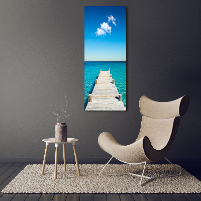 Print on acrylic Wooden pier