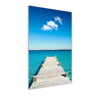 Print on acrylic Wooden pier