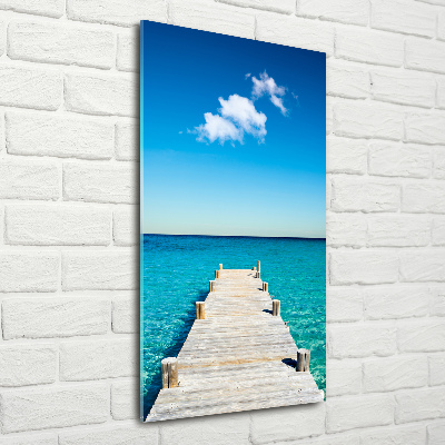 Print on acrylic Wooden pier