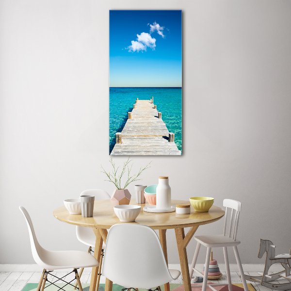 Print on acrylic Wooden pier