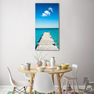 Print on acrylic Wooden pier