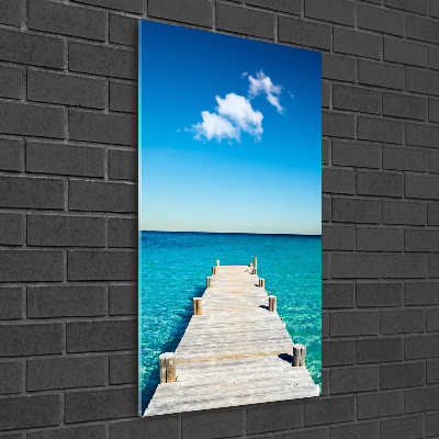 Print on acrylic Wooden pier