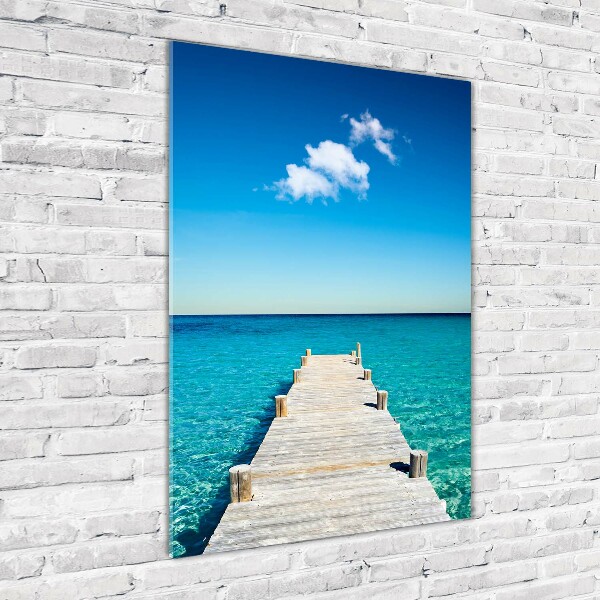 Print on acrylic Wooden pier