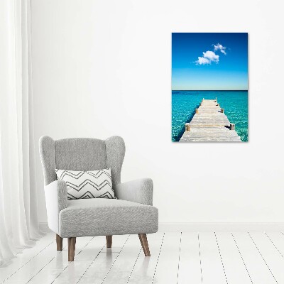 Print on acrylic Wooden pier