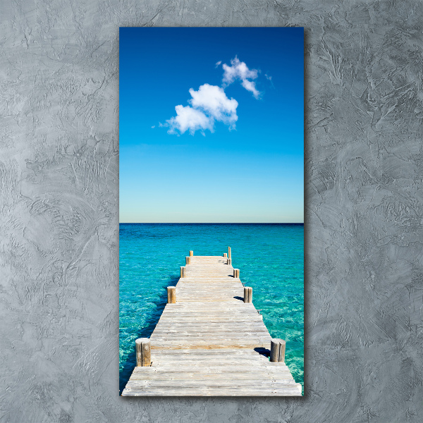 Print on acrylic Wooden pier