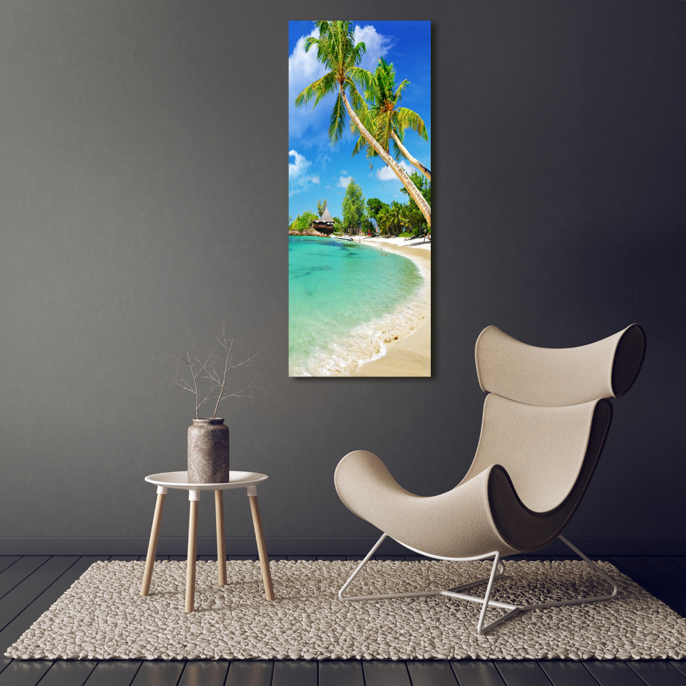 Acrylic print Tropical beach