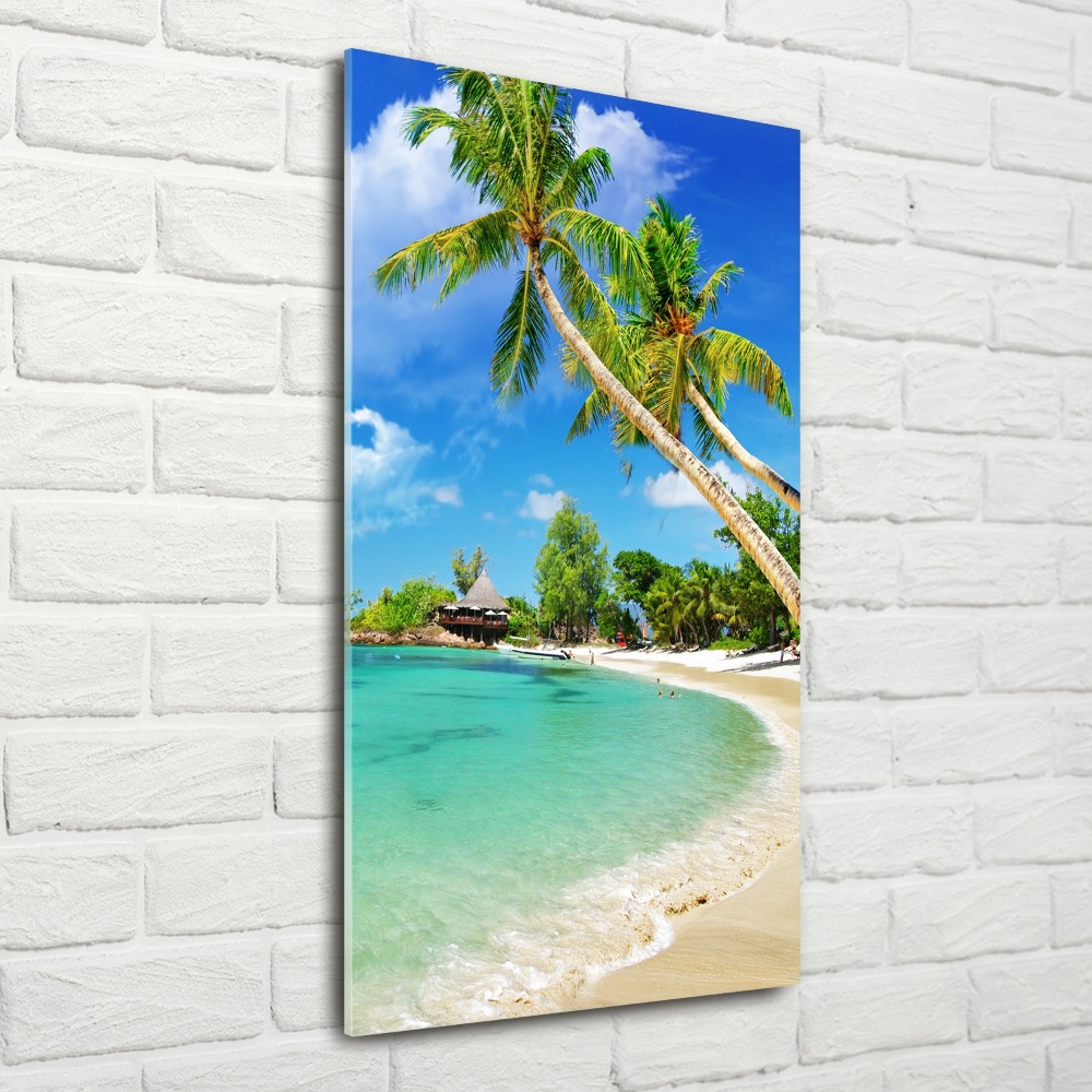 Acrylic print Tropical beach