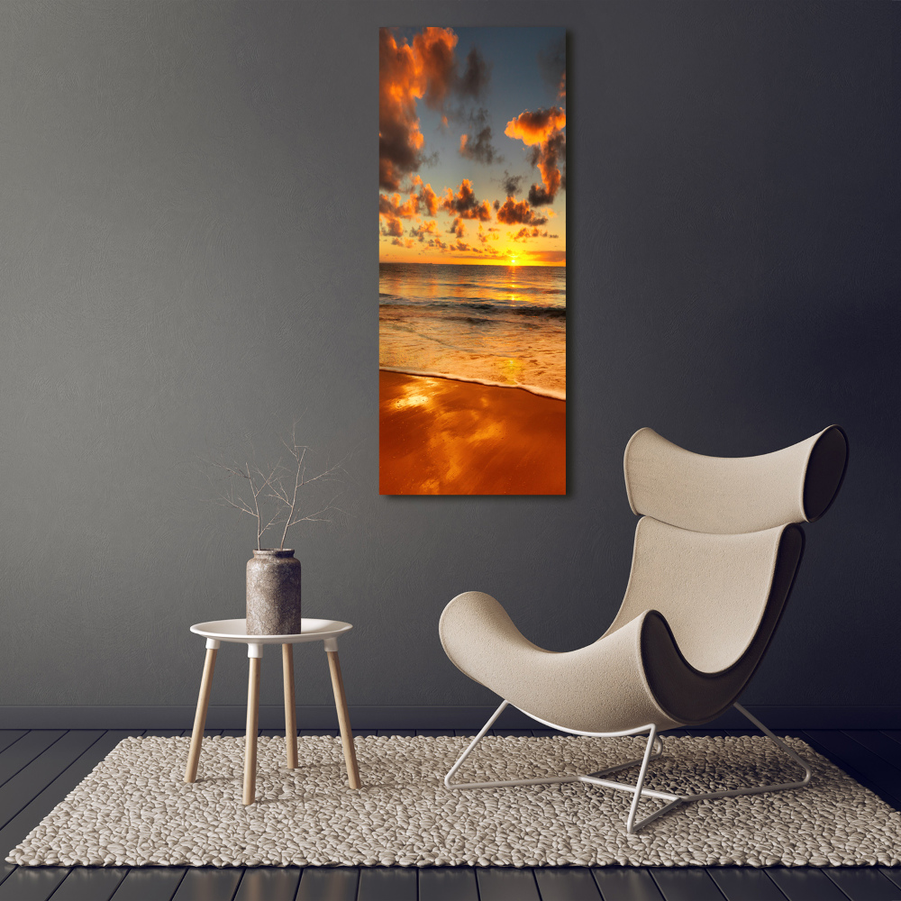 Print on acrylic glass Australian beach