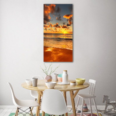 Print on acrylic glass Australian beach